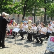 8.5.2015  Bratislava, Hviezdoslavovo n�mestie - Dychov� hudba SPOJ�R
